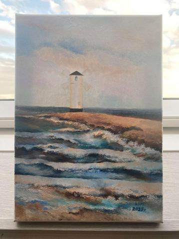 Beeldschoon schilderij  beschikbaar voor biedingen