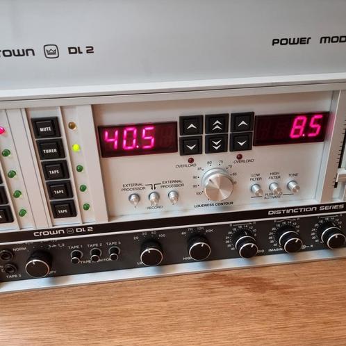 Pré ampli CROWN DL2, Audio, Tv en Foto, Versterkers en Ontvangers, Gebruikt, Overige merken, Ophalen
