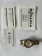 Horloge Rodania, Thierry Boutsen Limited Ed., Enlèvement, Comme neuf, Or, Montre-bracelet