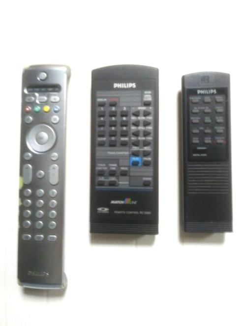 Télécommande Philips pour téléviseur et lecteur CD, TV, Hi-fi & Vidéo, Télécommandes, Utilisé, Originale, Lecteur média, TV, Enlèvement ou Envoi