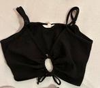Zwart topje, Kleding | Dames, Topjes, H&M, Zwart, Maat 42/44 (L), Nieuw