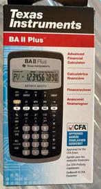 Texas Instruments BA II Plus, Divers, Calculatrices, Enlèvement ou Envoi, Comme neuf