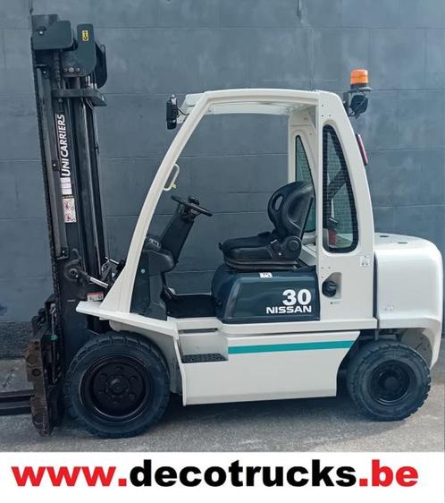 Heftruck Nissan (Unicarriers) 3 ton diesel, Zakelijke goederen, Machines en Bouw | Heftrucks en Intern transport, Heftruck, Diesel