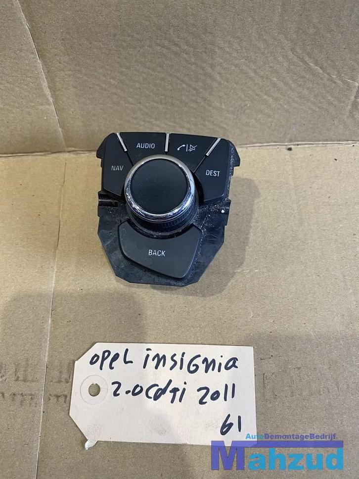 OPEL INSIGNIA A Radio bedieningspaneel 13310066, Auto-onderdelen, Dashboard en Schakelaars, Opel, Gebruikt