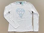 T-shirt wit diamant JBC 152, Kinderen en Baby's, Kinderkleding | Maat 152, Meisje, Ophalen of Verzenden, Zo goed als nieuw, Shirt of Longsleeve