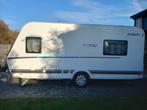 Caravan Dethleffs C-JOY 460 LE, Caravans en Kamperen, 75 kg, Treinzit, Dethleffs, Lengtebed
