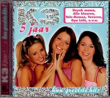 K3 - 5 JAAR - HUN GROOTSTE HITS! - CD - 2004 - BELGIUM -, Cd's en Dvd's, Verzenden, 2000 tot heden, Zo goed als nieuw