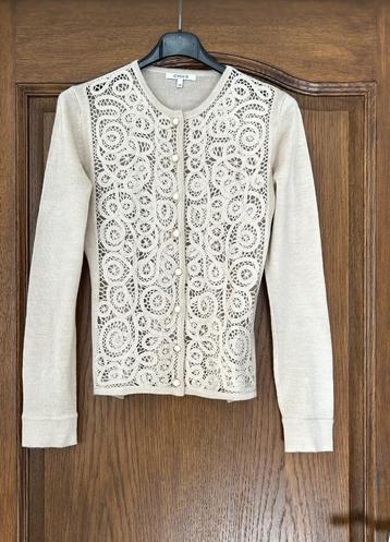 Trendy prachtige Gilet merk Gigue - Maat S - Nieuwstaat., Gigue, Enlèvement ou Envoi, Taille 36 (S)