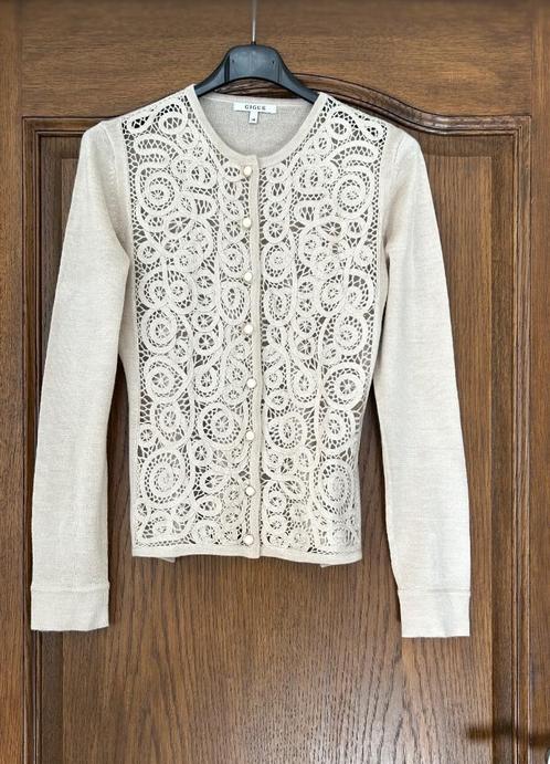 Trendy prachtige Gilet merk Gigue - Maat S - Nieuwstaat., Kleding | Dames, Truien en Vesten, Maat 36 (S), Ophalen of Verzenden