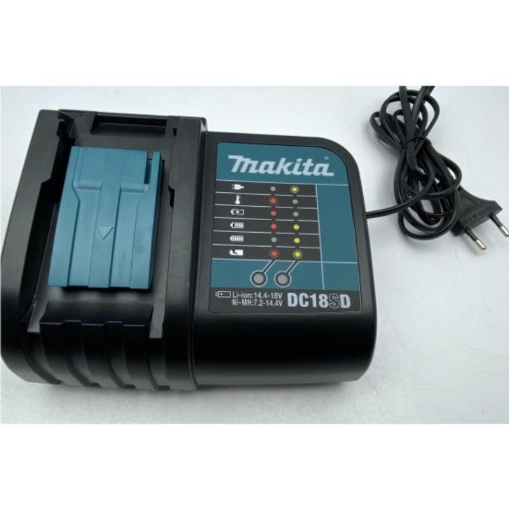 makita oplader 18v makita acculader 18v, Doe-het-zelf en Bouw, Gereedschap | Handgereedschap, Gebruikt, Ophalen of Verzenden