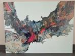 Abstract Modern Acryl canvas 60*80cm - diverse kleuren, Antiek en Kunst, Ophalen