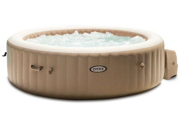 6 PERSOONS BUBBLE MASSAGE - INTEX PURESPA, Tuin en Terras, Bubbelbaden en Hottubs, Zo goed als nieuw, Ophalen