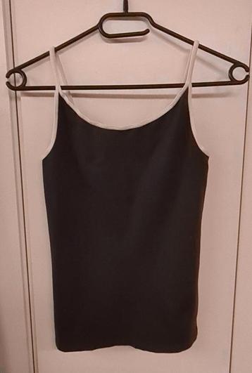 Hemdje in aangename stretchstof (antraciet), maat XS beschikbaar voor biedingen