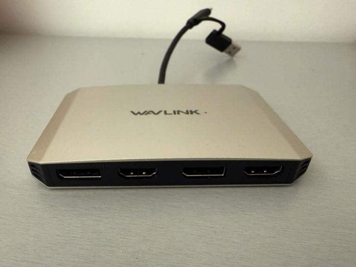 Displaylink 4K WL-UG69DH2 - marque Wavlink, Informatique & Logiciels, Pc & Câble réseau, Comme neuf, Enlèvement ou Envoi