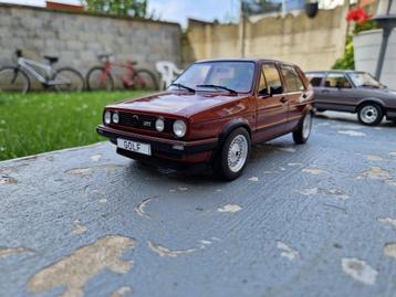 VW Golf 2 GTi - Échelle 1/18 - Edition limitée - PRIX : 69€