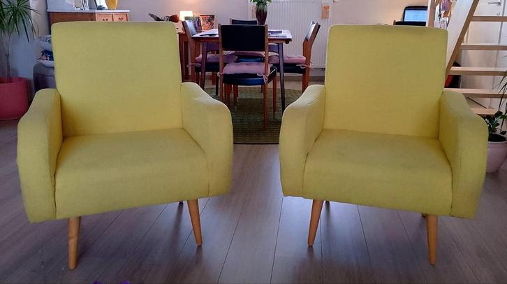 Twee fauteuils Maisons du Monde, Huis en Inrichting, Fauteuils, Ophalen