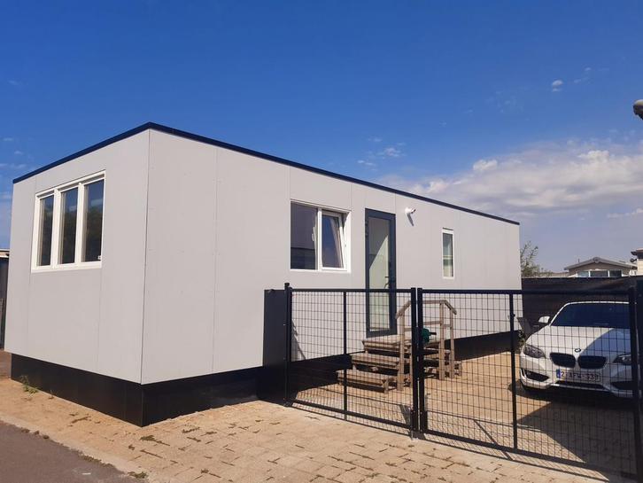 STACARAVAN/ CHALET te huur, Vakantie, Campings, Aan zee