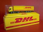 Vrachtwagen met oplegger DHL - Truck IVECO - Rietze H0  1:87, Hobby en Vrije tijd, Overige merken, Gelijkstroom of Wisselstroom