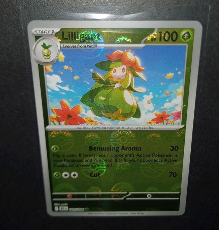 Modern Era: Lilligant PB 007/086 Black Bolt, Hobby en Vrije tijd, Verzamelkaartspellen | Pokémon, Ophalen of Verzenden