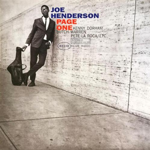 JOE HENDERSON - PAGE ONE (BLUE NOTE - ITALY), Cd's en Dvd's, Vinyl | Jazz en Blues, Zo goed als nieuw, Jazz, 1960 tot 1980, Verzenden