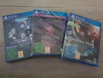 3 nieuwe PS4 games beschikbaar voor biedingen