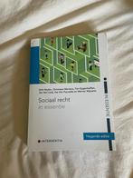 Dirk Leysen - Sociaal recht in essentie, Boeken, Ophalen of Verzenden, Zo goed als nieuw, Nederlands, Dirk Leysen; Jan Van Looij; Werner Wijnants; Ilse Van Puyveld...