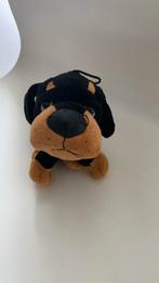 Knuffel rottweiler, Kinderen en Baby's, Speelgoed | Knuffels en Pluche, Ophalen of Verzenden, Gebruikt