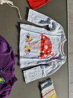 witte t-shirt, longsleef met paddestoel, 74, Kinderen en Baby's, Babykleding | Maat 74, Ophalen of Verzenden, Zo goed als nieuw
