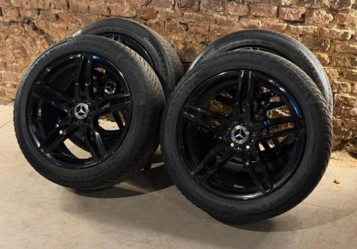 JANTES ET PNEUS D'HIVER MERCEDES D'ORIGINE, Autos : Pièces & Accessoires, Pneus & Jantes, Jante(s), Pneus hiver, 19 pouces, Enlèvement