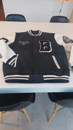 coole bomberjack - vest / jas, Kleding | Heren, Ophalen, America today, Zo goed als nieuw, Grijs