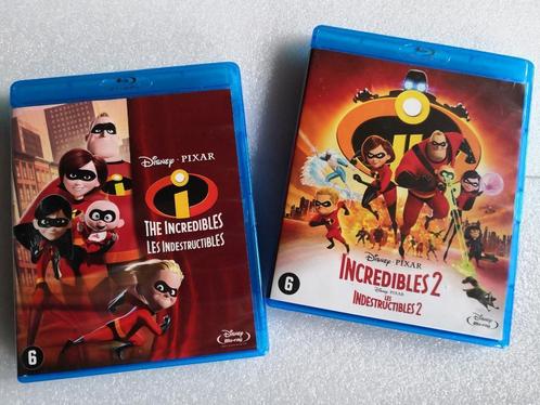 Disney/Pixar blu-rays the incredibles 1 & 2 uit te kiezen, CD & DVD, Blu-ray, Enlèvement ou Envoi