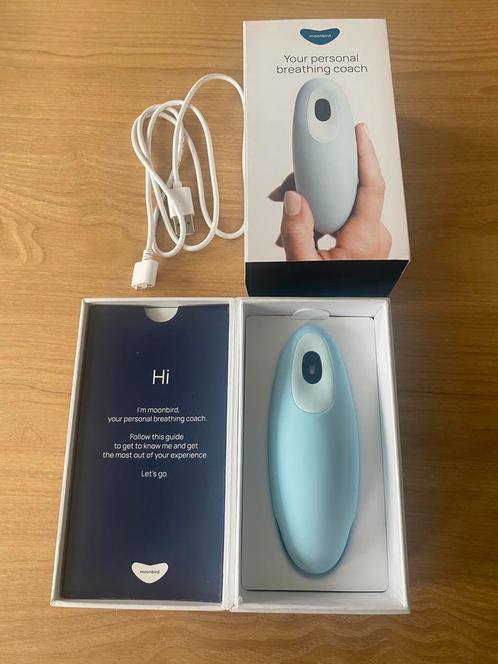 Moonbird personal ademhalingscoach, Sport en Fitness, Gezondheidsproducten en Wellness, Zo goed als nieuw, Ophalen of Verzenden