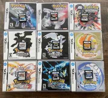 pokemon games voor DS beschikbaar voor biedingen