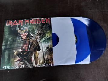 IRON MAIDEN - KENJUTSU AT THE WALDBUHNE - 2 lp BLAUW vinyl beschikbaar voor biedingen