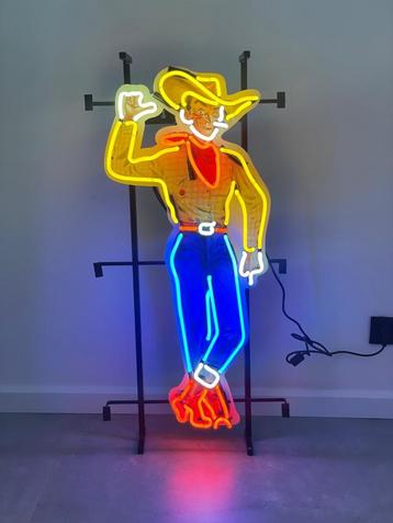 Las Vegas Vic Cowboy neon verlichting beschikbaar voor biedingen