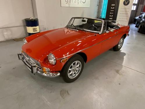 MGB - 1979 - ombouw chroombumper, Auto's, MG, Bedrijf, Te koop, B, Bluetooth, Lichtmetalen velgen, Radio, Benzine, Cabriolet, 2 deurs