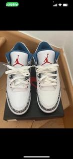 Jordan 3 true blue taille 9us / 42,5, Enlèvement ou Envoi, Comme neuf, Nike air jordan, Blanc