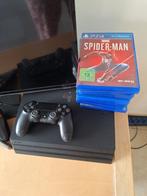 PS4 Pro 1TB incl. 1 Controller + 9 Games, Ophalen, 1 TB, Met 1 controller, Pro