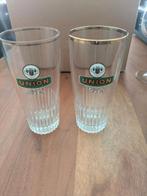2 union pils glazen, Verzamelen, Ophalen, Zo goed als nieuw