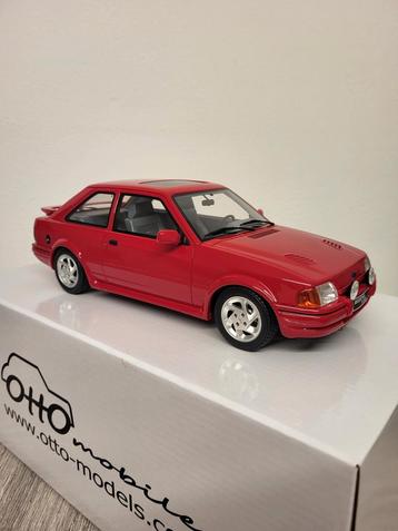 1:18 OttO OttOmobile OT826 Ford Escort Mk4 RS Turbo beschikbaar voor biedingen