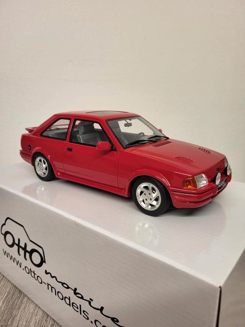 1:18 OttO OttOmobile OT826 Ford Escort Mk4 RS Turbo, Hobby en Vrije tijd, Modelauto's | 1:18, Nieuw, Auto, OttOMobile, Ophalen of Verzenden
