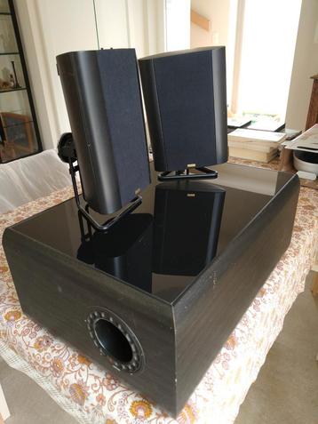 jamo sat300 avec caisson de basses, Enlèvement, Utilisé, Subwoofer, Jamo