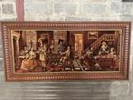 Tafel met wandtapijt, Ophalen