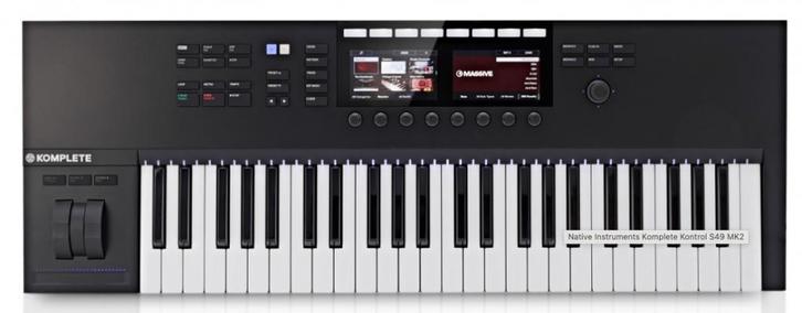 Native Instruments Komplete Kontrol S49 Mk II, Muziek en Instrumenten, Keyboards, Zo goed als nieuw, 49 toetsen, Overige merken