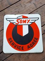 Oud reclamebord Somy brommers 1958, Ophalen of Verzenden, Zo goed als nieuw, Reclamebord