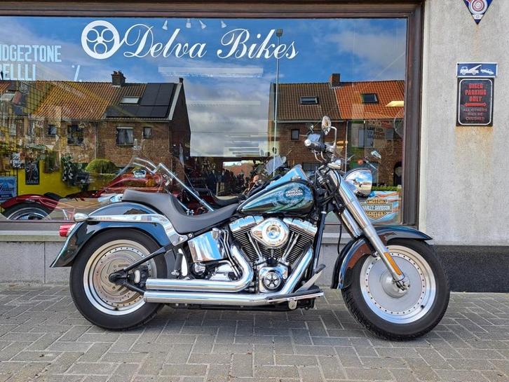 harley fatboy FLSTF- 2005- 43749 km, Motoren, Motoren | Harley-Davidson, Bedrijf, Chopper, meer dan 35 kW, 2 cilinders, Ophalen