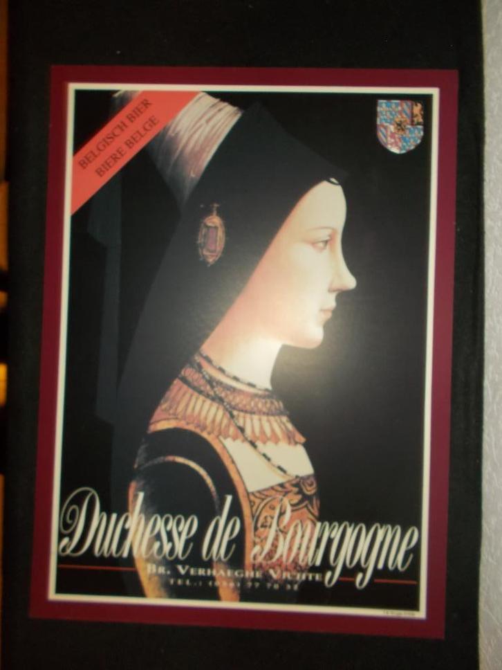 Duchesse De Bourgogne - bier - Verhaeghe-Vichte - 1998, Verzamelen, Biermerken, Zo goed als nieuw, Reclamebord, Plaat of Schild
