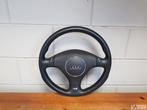 Audi S6 1997-2004 lederen stuur met airbag knoppen flippers, Auto-onderdelen, Ophalen of Verzenden, Gebruikt, Audi