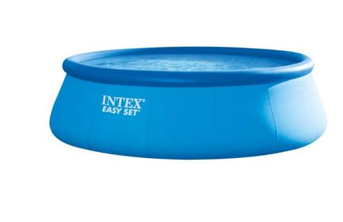 Piscine intex easy de 4,57 m de diamètre et 1m22 de hauteur, Tuin en Terras, Zwembaden, Gebruikt, Opblaaszwembad, 120 cm of meer
