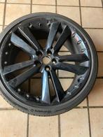 4 Jaguar velgen met opliggende zomerband, Auto-onderdelen, Banden en Velgen, Ophalen, Velg(en)